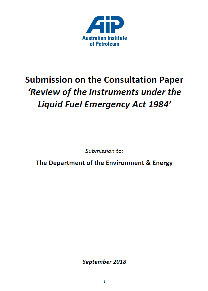 AIP Submission - LFE Act Instruments Review - Final